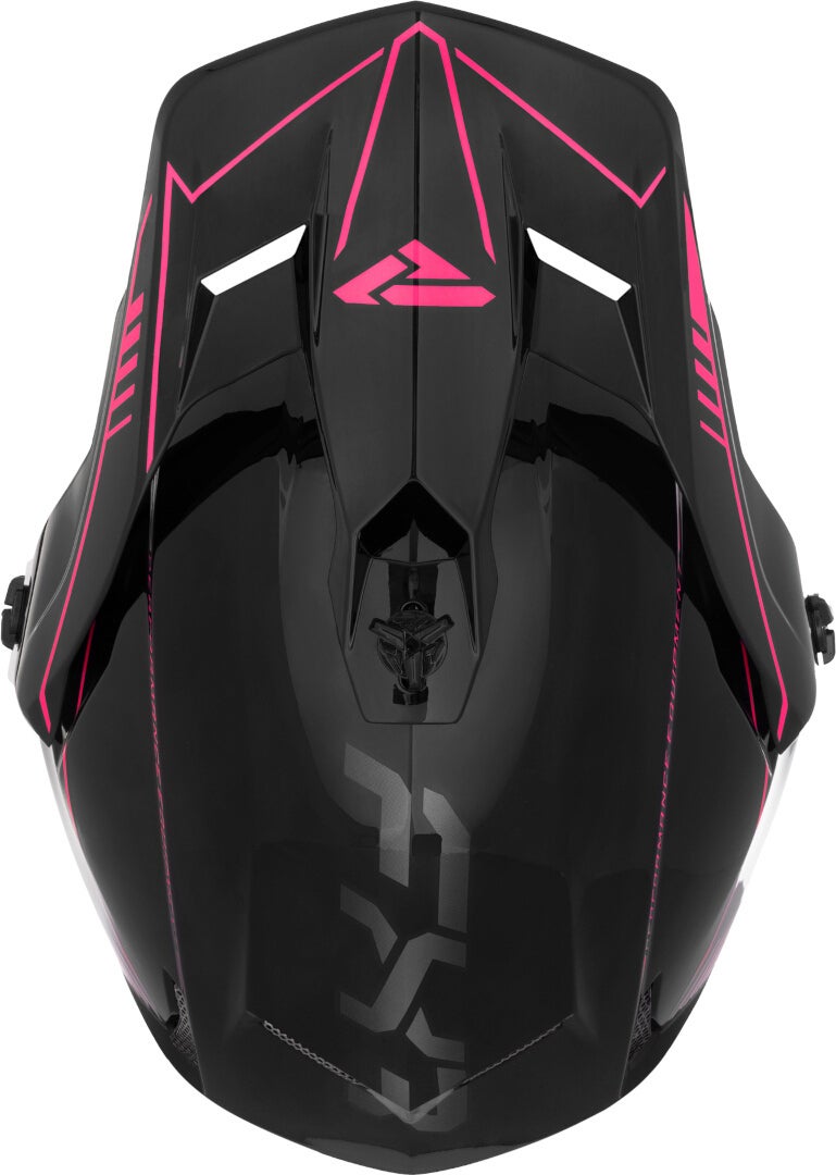 Side view of FXR Clutch X Pro Snowmobile Helmet