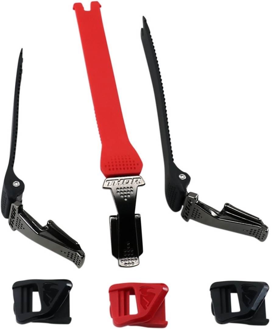 Thor Radial Kit de curele Roșu/Negru Figura 2