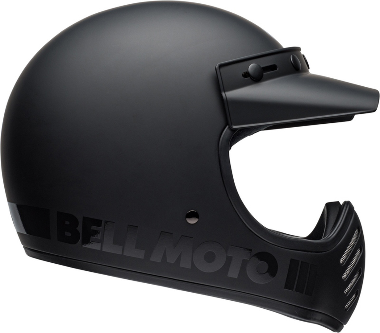 Bell Moto-3 Classic Motocross hjälm Black Matt Förlust (59/60) Figur 5