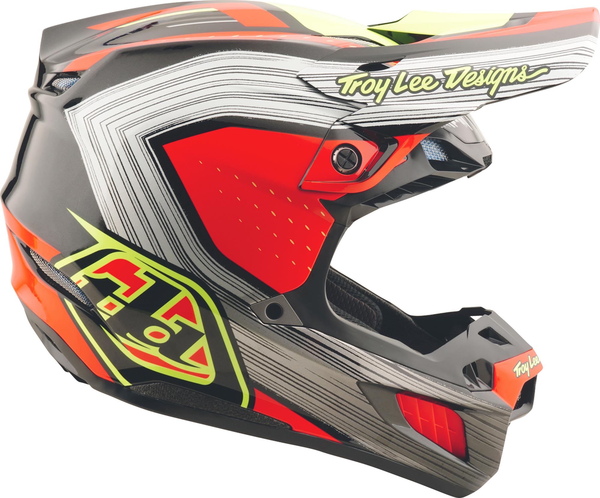 Troy Lee Designs SE5 Composite Stripes MIPS Casco da motocross M Figura 6