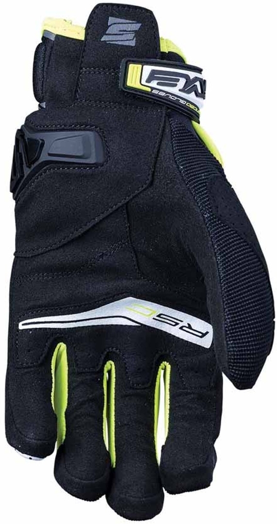 Five RS-C Mănuși de motocicletă Negru/Alb/Galben-Neon M Figura 2
