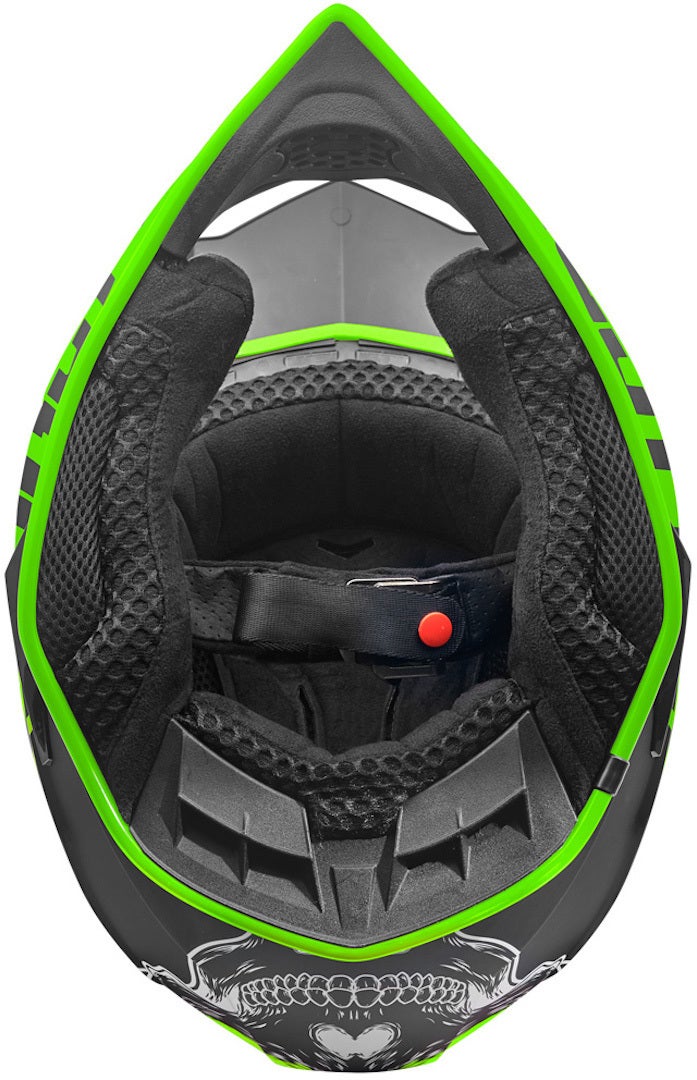 Bogotto V321 Soulcatcher Casque de motocross Vert/Noir M Figure 3