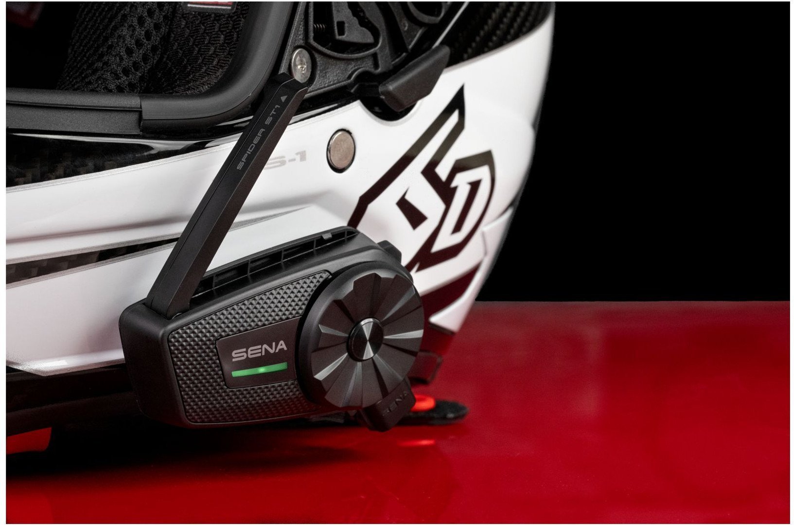 Sena Spider ST1 HD Bluetooth Kommunikationssystem dubbelpaket Figur 4