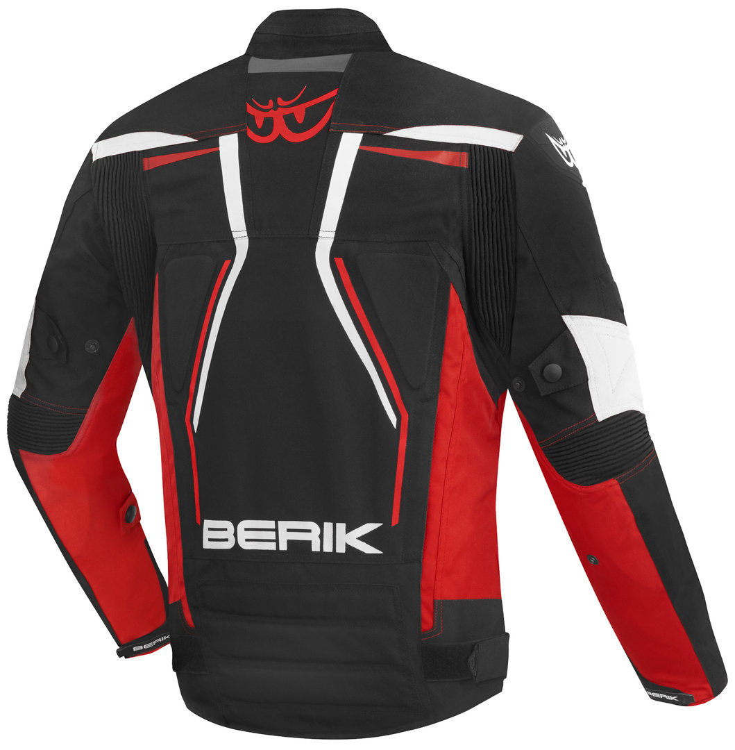 Berik Radic Evo Plus Waterproof Motorcycle Textile Jacket black/white/red 60 Figure 2