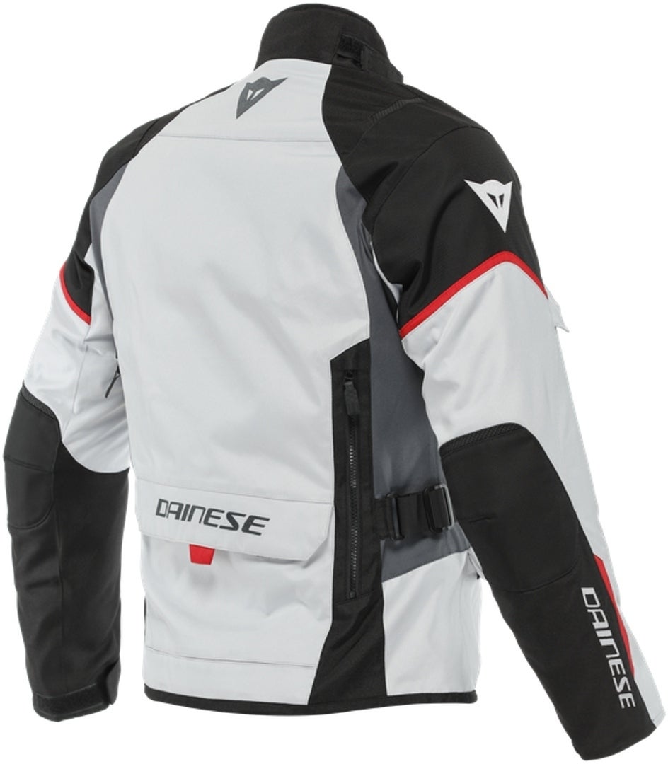Dainese Tempest 3 D-Dry Motorcycle Textile Jacket light grey/black/red 54 Figure 2