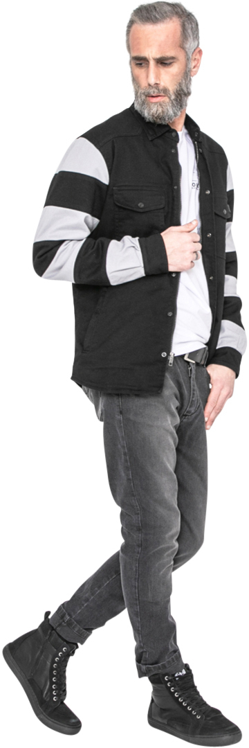 John Doe Prison Motorrad Hemd M Abbildung 12