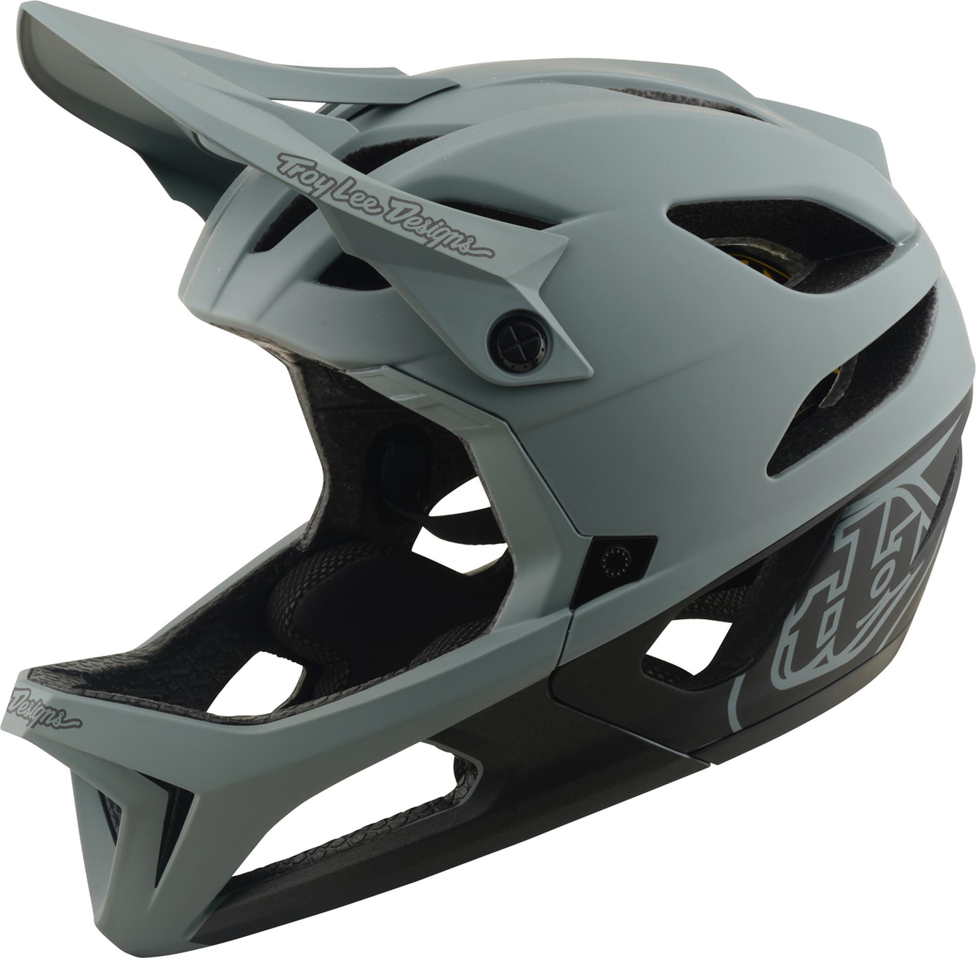 Troy Lee Designs Stage MIPS Drone Downhill Helmet grey/black XS-S (54/56) Figure 1