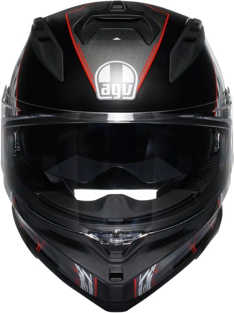 AGV K7 Kyber Hjälm svart matt/gul Man (57/58) Figur 2