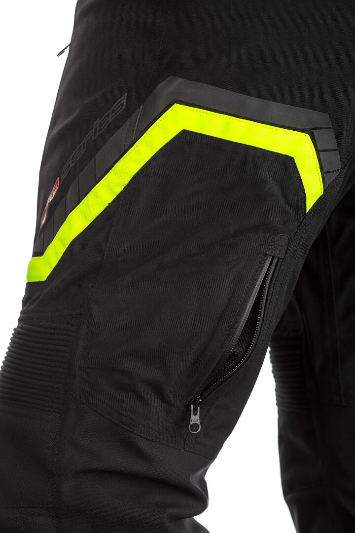 RST Pro Series Pathfinder Motorrad Textiljacke schwarz/neon-gelb M Abbildung 5