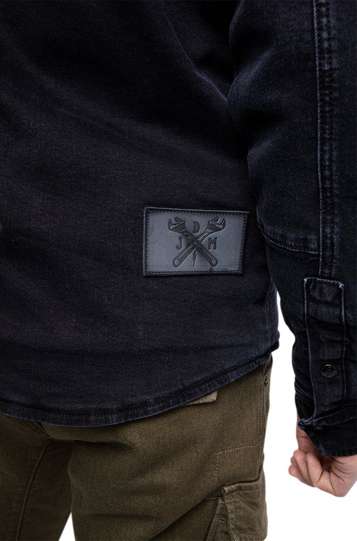 John Doe Motoshirt XTM Denim Camicia da moto nero M Figura 6