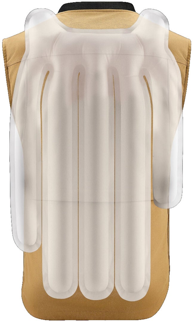 Alpinestars Tech-Air 3 V2 Canvas エアバッグベスト 砂 S 図5