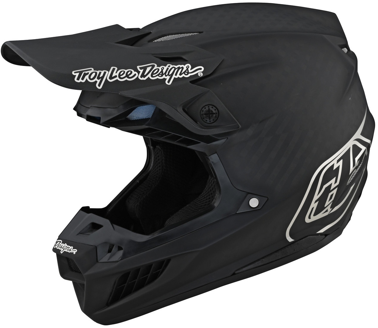 Troy Lee Designs SE5 Stealth Carbon Cască de motocross S (55/56) Figura 1