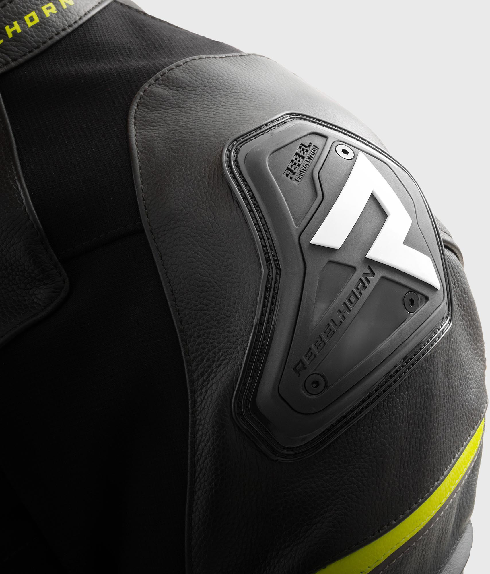 Side view of Rebelhorn Veloce Motorcycle Leather Jacket