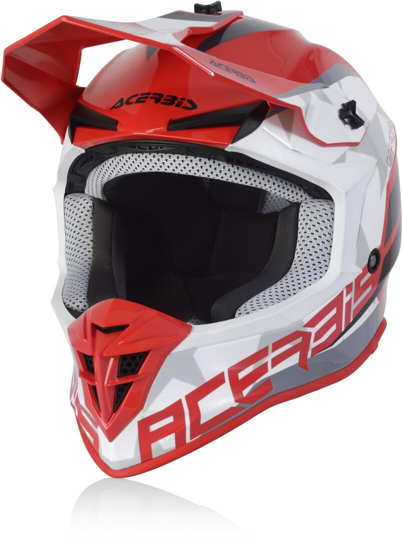Acerbis Linear Motorcross helm rood/wit M (57/58) Figuur 1