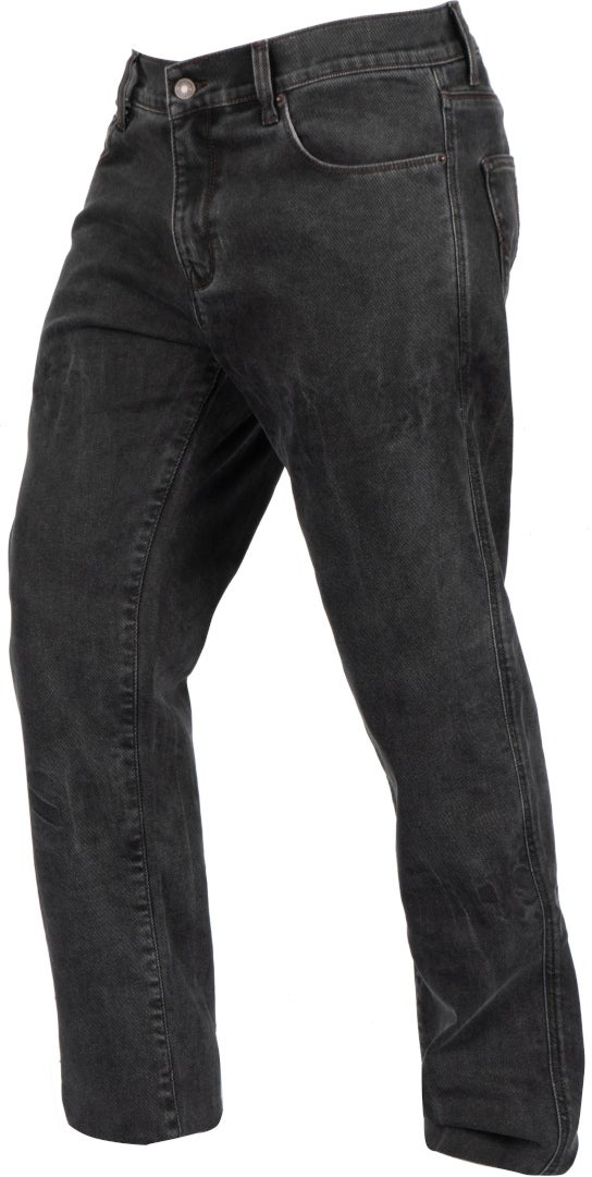 Helstons Straight Way Motorcykel jeans Sort 31 Figur 6