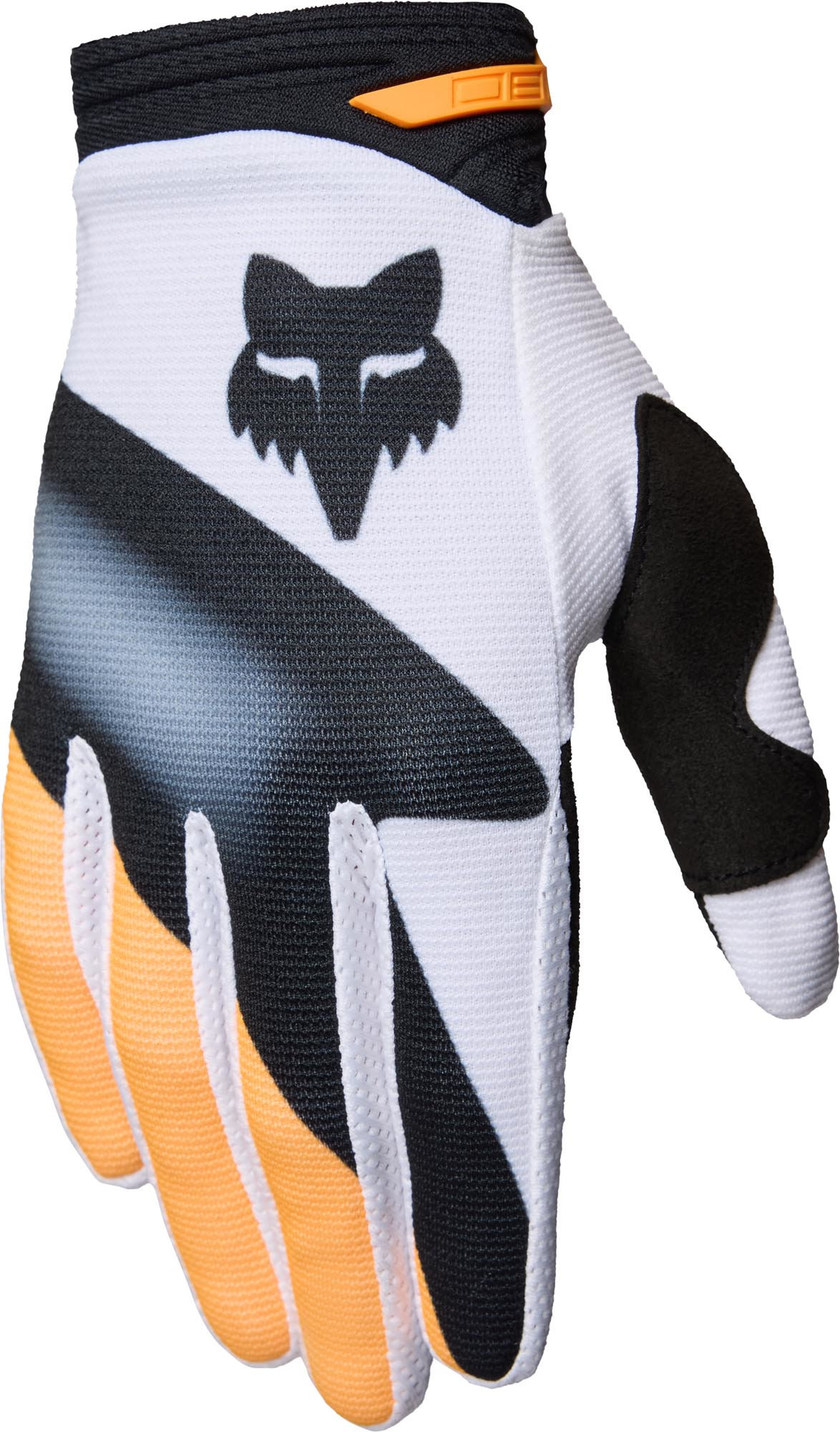 FOX 180 Noble Motocross Gloves black/white/yellow L Figure 1