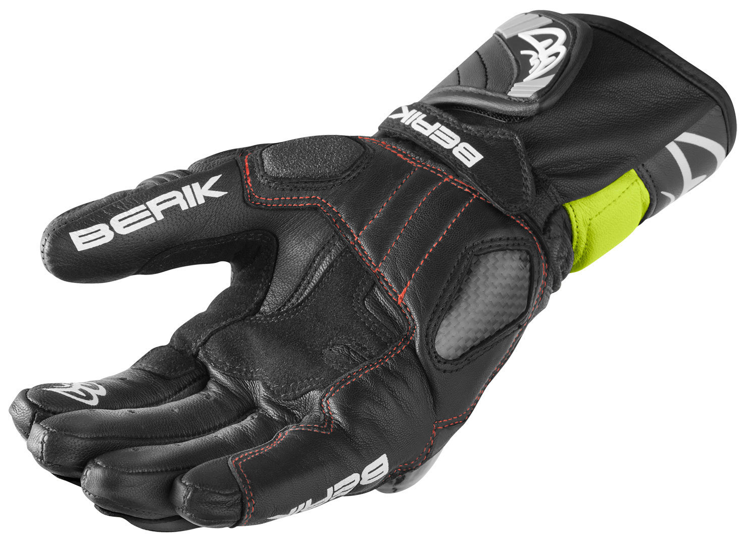 Berik Namib Pro Mănuși de motocicletă negru/neon 3XL Figura 2