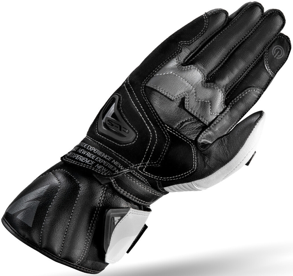 SHIMA STR-2 Mănuși de motocicletă alb/negru XL Figura 2