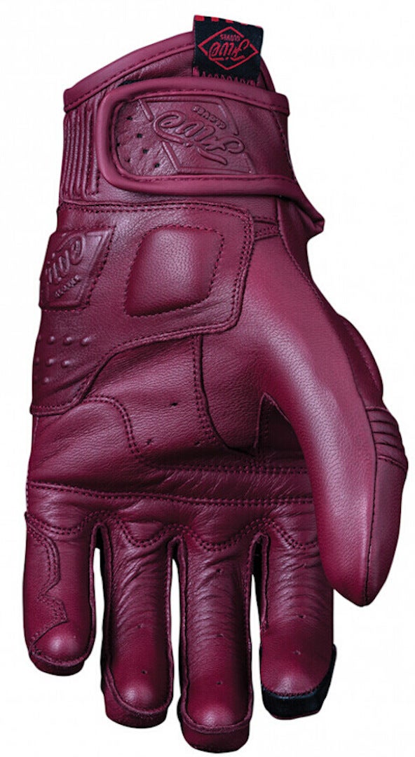 Five Kansas Dames Motorhandschoenen Rood L Figuur 2