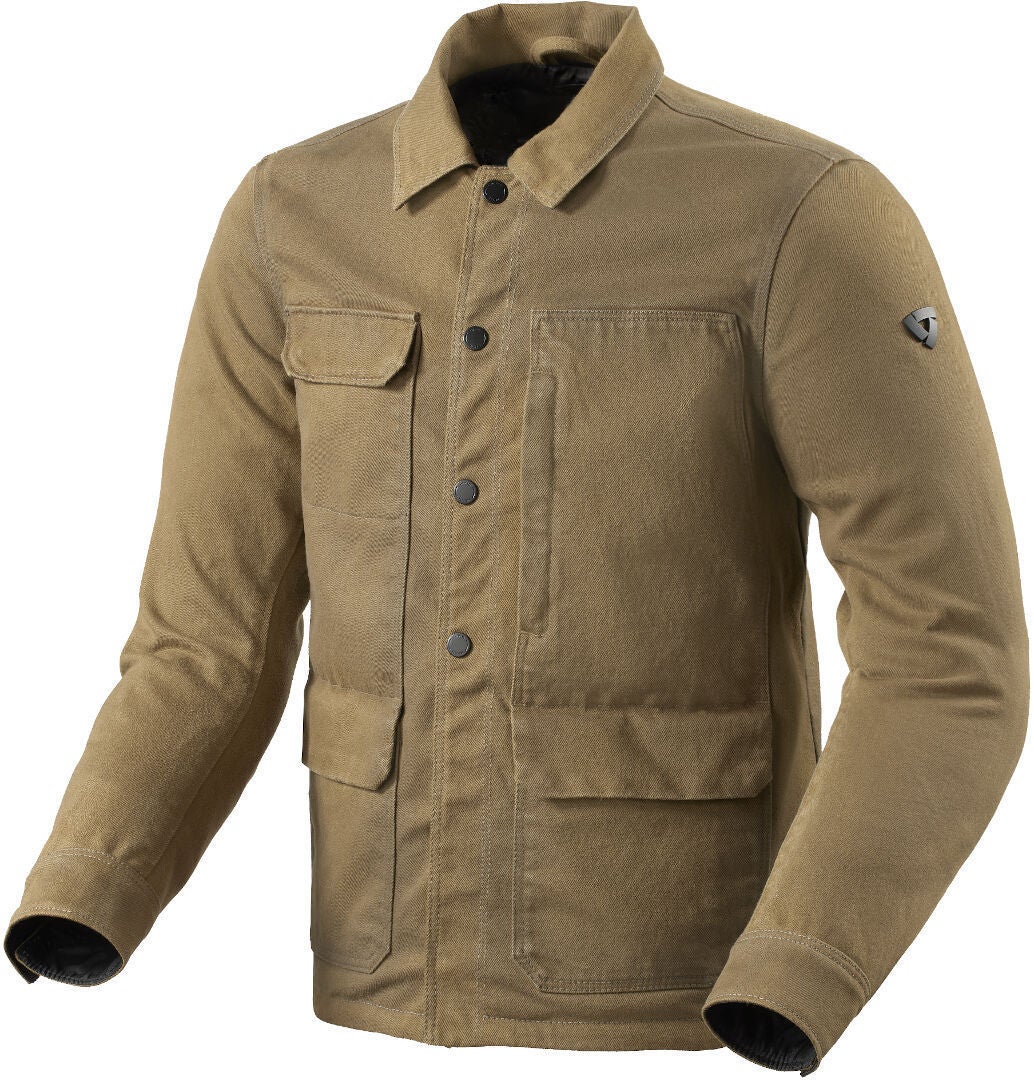 Revit Worker 2 Motorrad Textiljacke sand XXL Abbildung 1