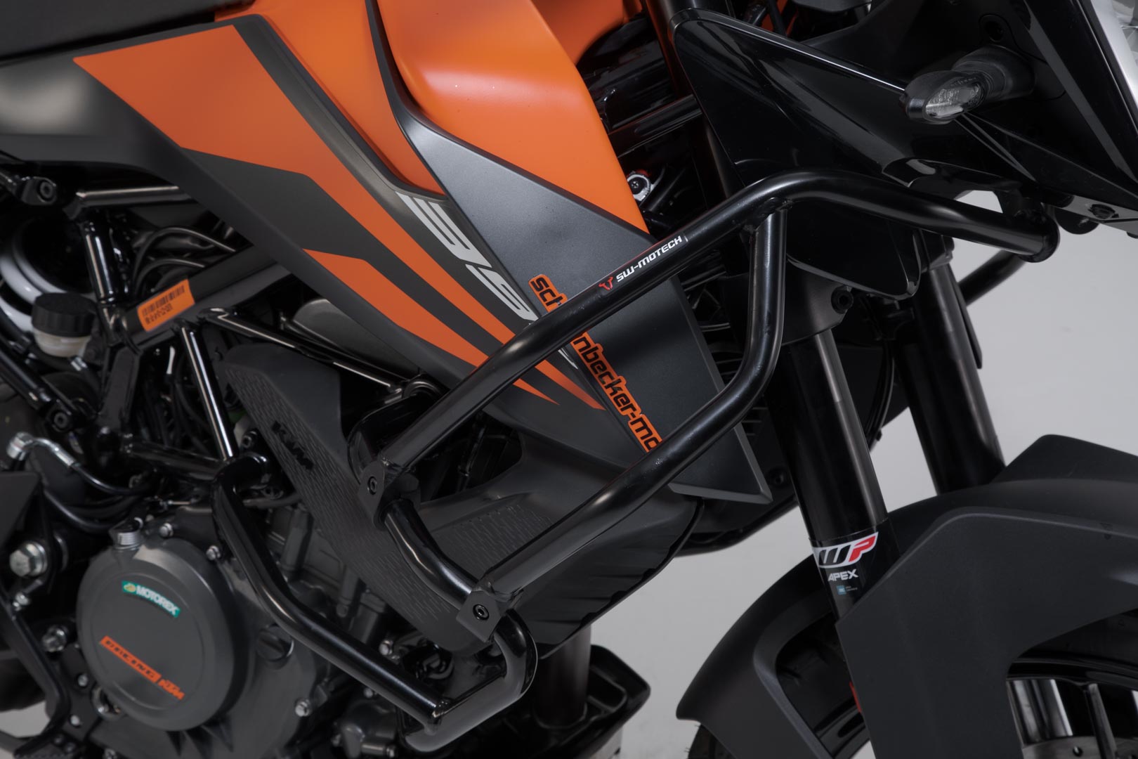 SW-Motech bară superioară de crash pentru original. Bara de siguranță KTM - Neagră. KTM 390 Adv (19-). Figura 3