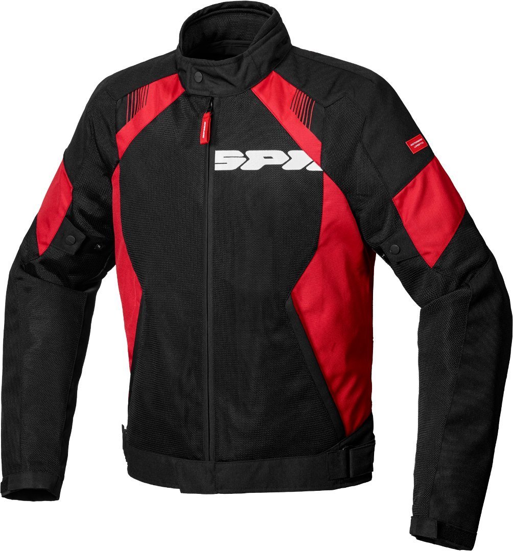 Spidi Flash Evo Net WindOut Motorcykel Textil Jacka svart/röd S Figur 1