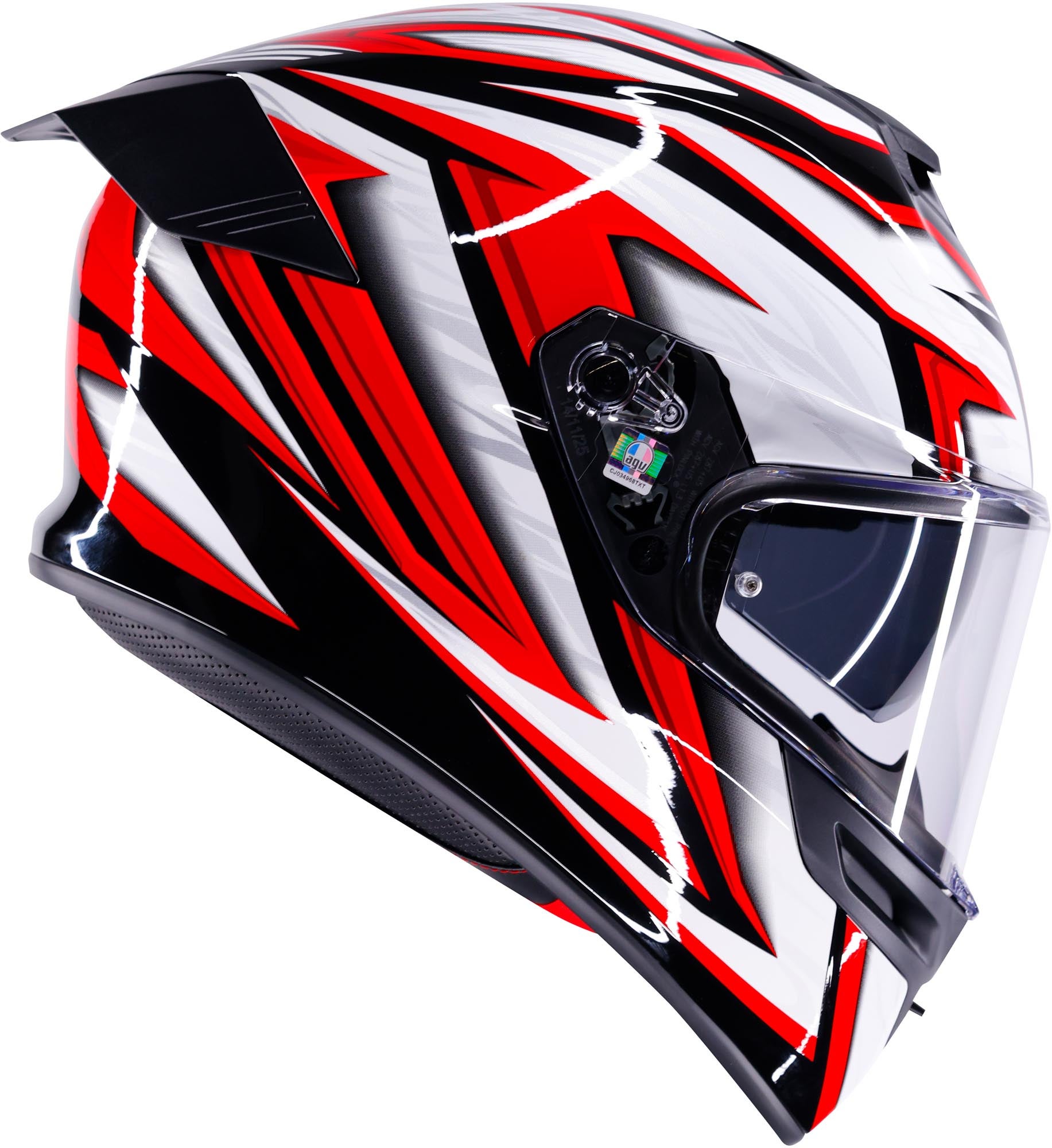 AGV K5 Zenithar 頭盔 黑/白/紅 M碼 (57/58) 圖 3
