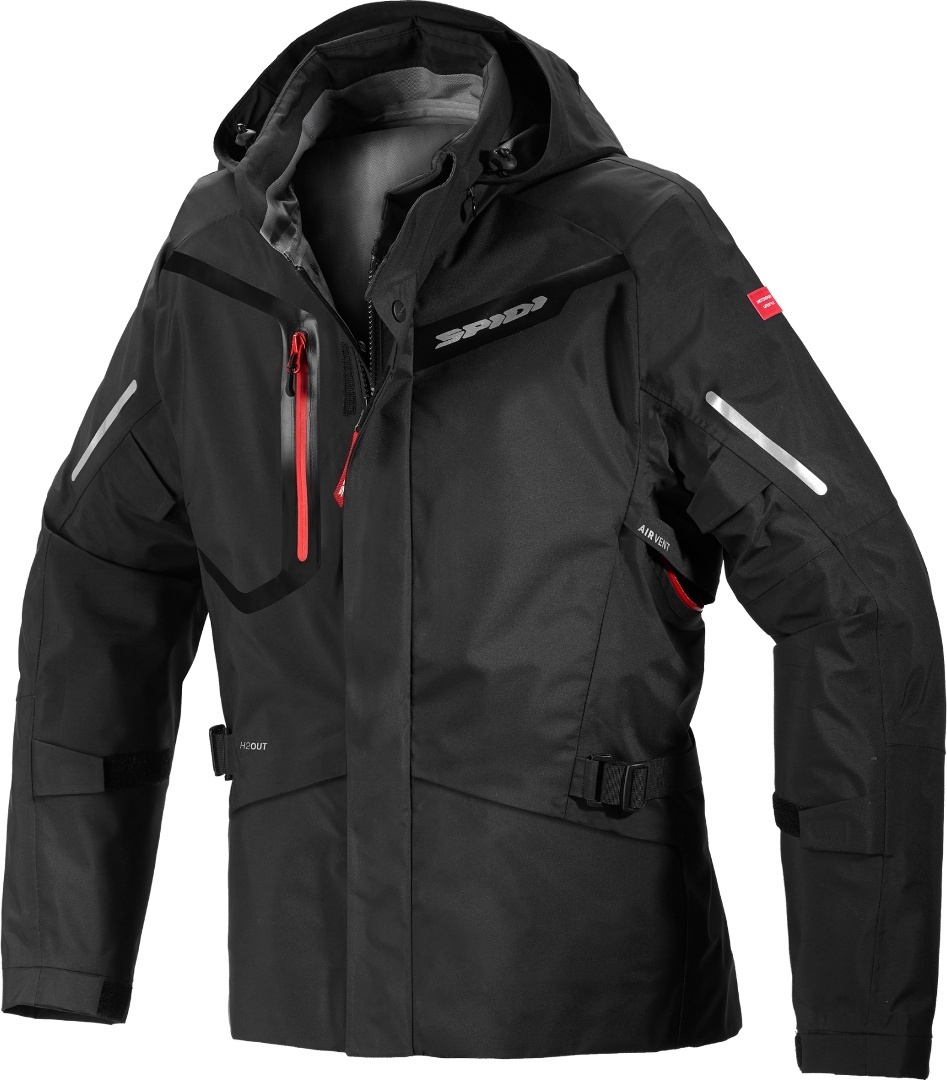 Spidi Mission-T Shield H2Out Step-InArmor Jachetă exterioară pentru textile de motocicletă negru S Figura 1