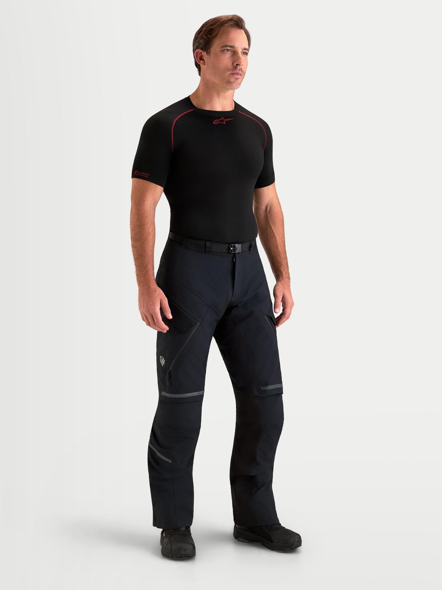 Alpinestars ST-7 V2 2L Gore-Tex vandtætte motorcykeltekstilbukser Sort 4XL Figur 6
