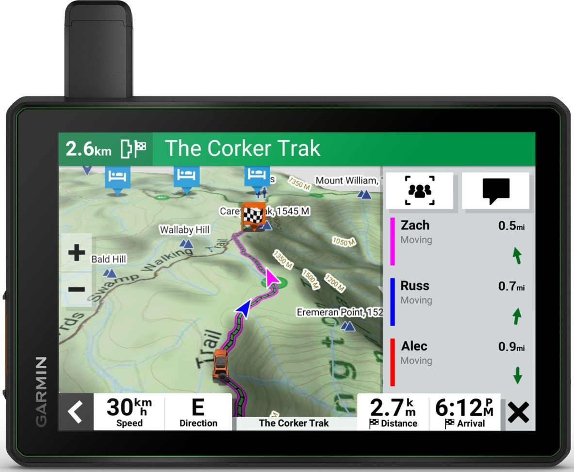Garmin TREAD® SXS Powersport Edition Sistem de navigație Figura 6