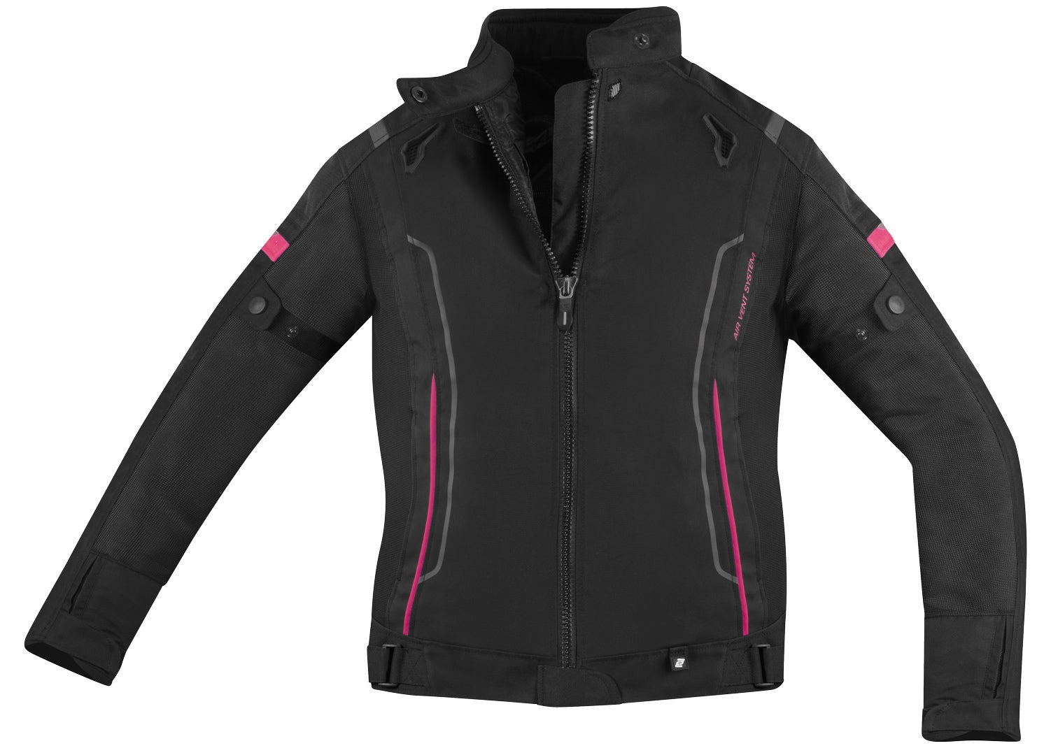 Bogotto Vysio imperméable 3in1 dames moto textile veste noir/rose L Figure 3