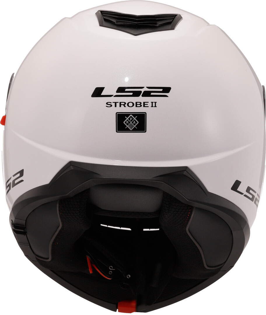 LS2 FF908 Strobe II Solid ヘルメット 白い L(59/60) 図6