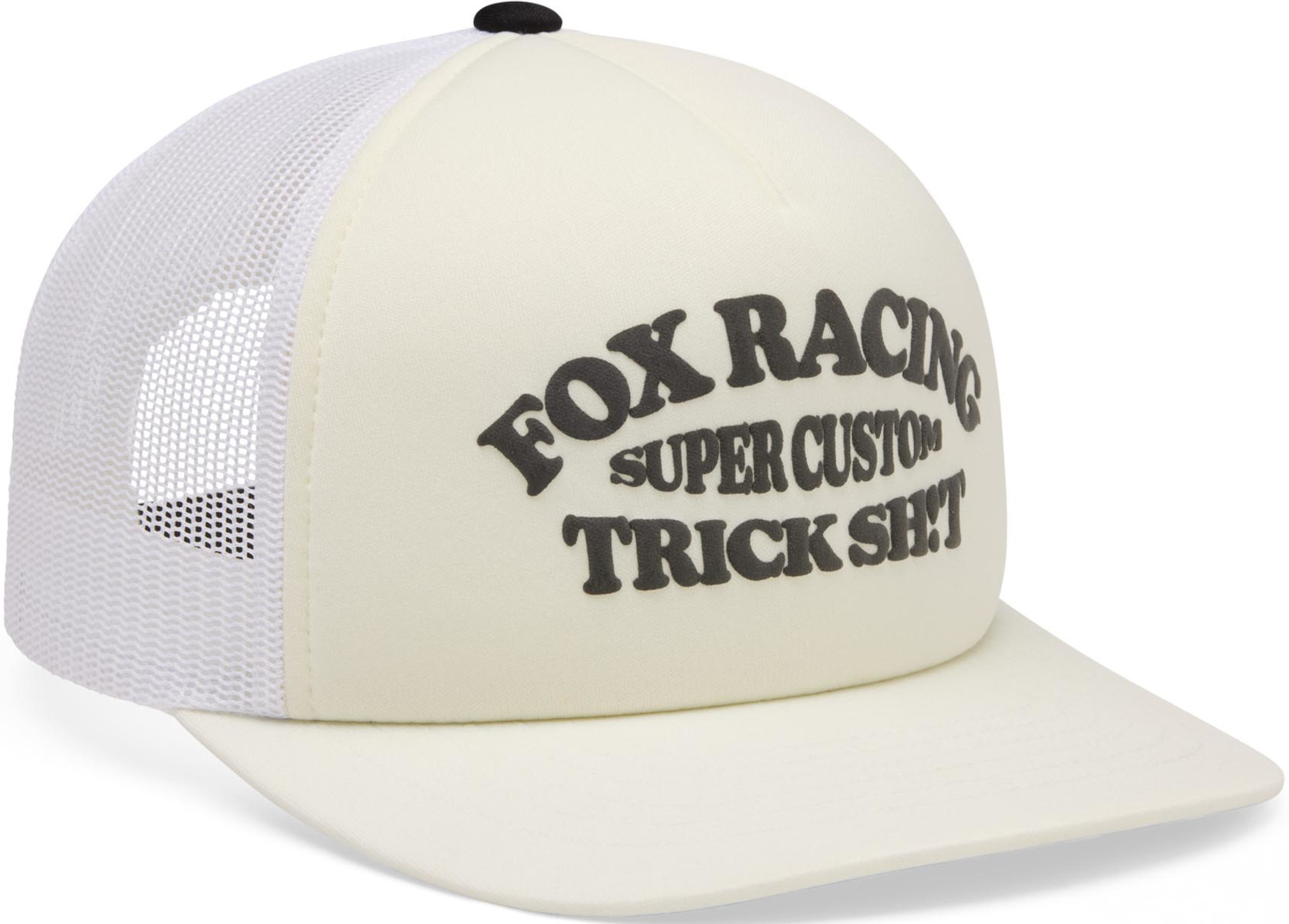 FOX Trick Mesh Șapcă de camionagiu Alb cremos Figura 1