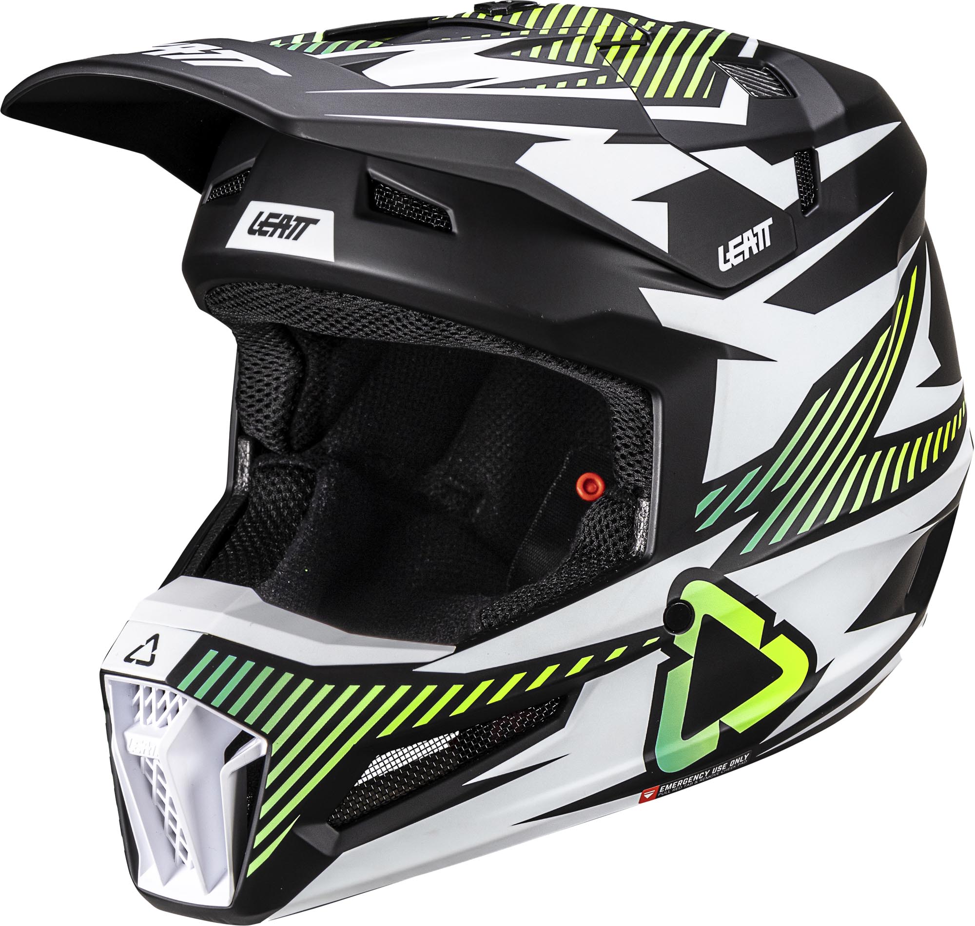 Leatt 3.5 Storm Junior Motocross Helm mit Brille M (51/52) Abbildung 3