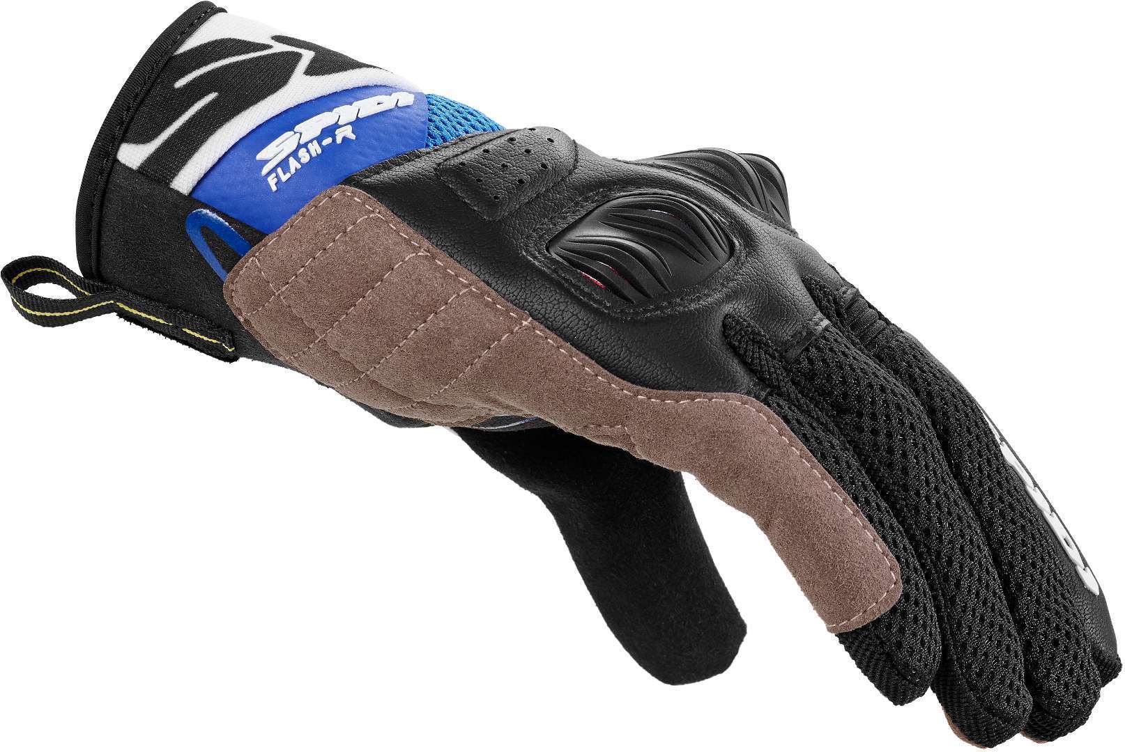 Spidi Flash-R Evo Motorcycle Gloves black/blue/white L Figure 2