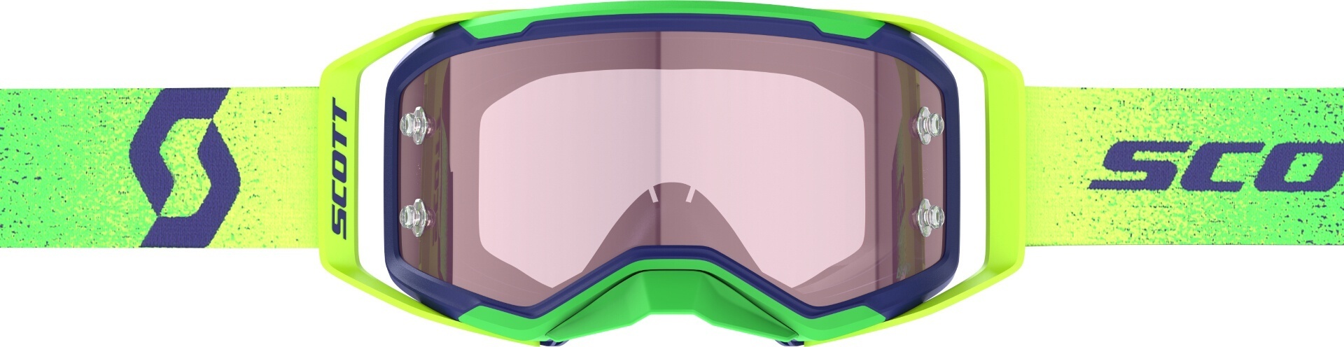 Scott Prospect 2.0 AMP Ochelari de motocross mov/galben Figura 3