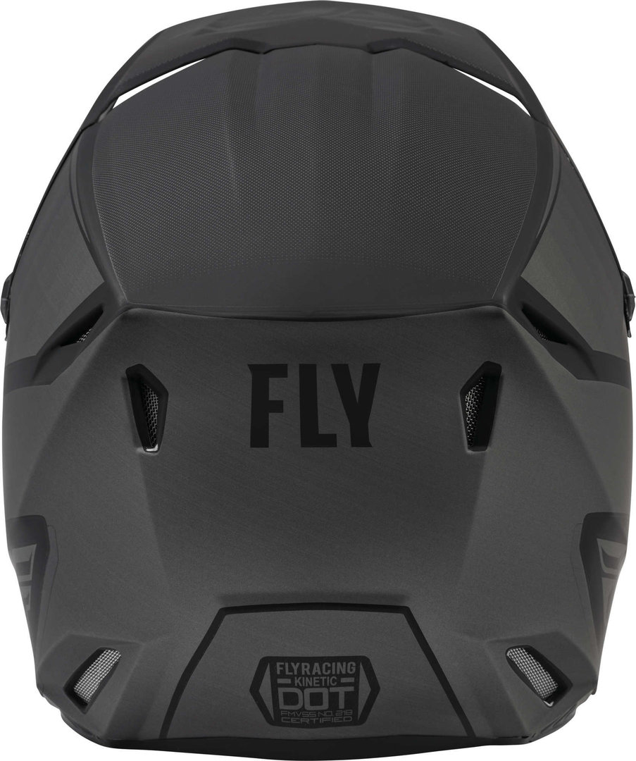 Fly Racing Kinetic Drift Youth Cască de motocross Negru/gri Y/S (47/48) Figura 3