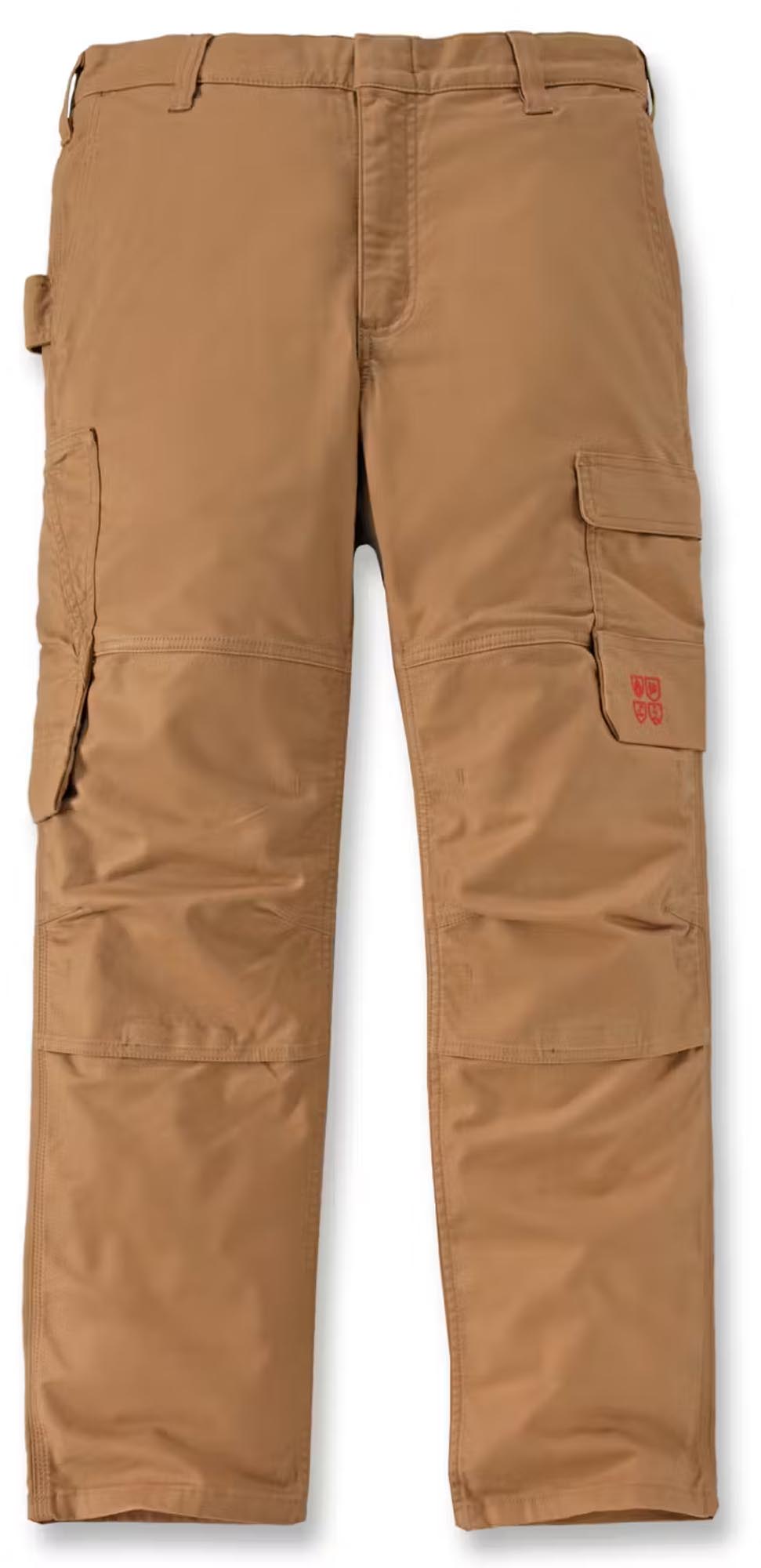 Carhartt Canvas Boise Multi-Cargo Dungaree Hlače rjava 32/30 Slika 1