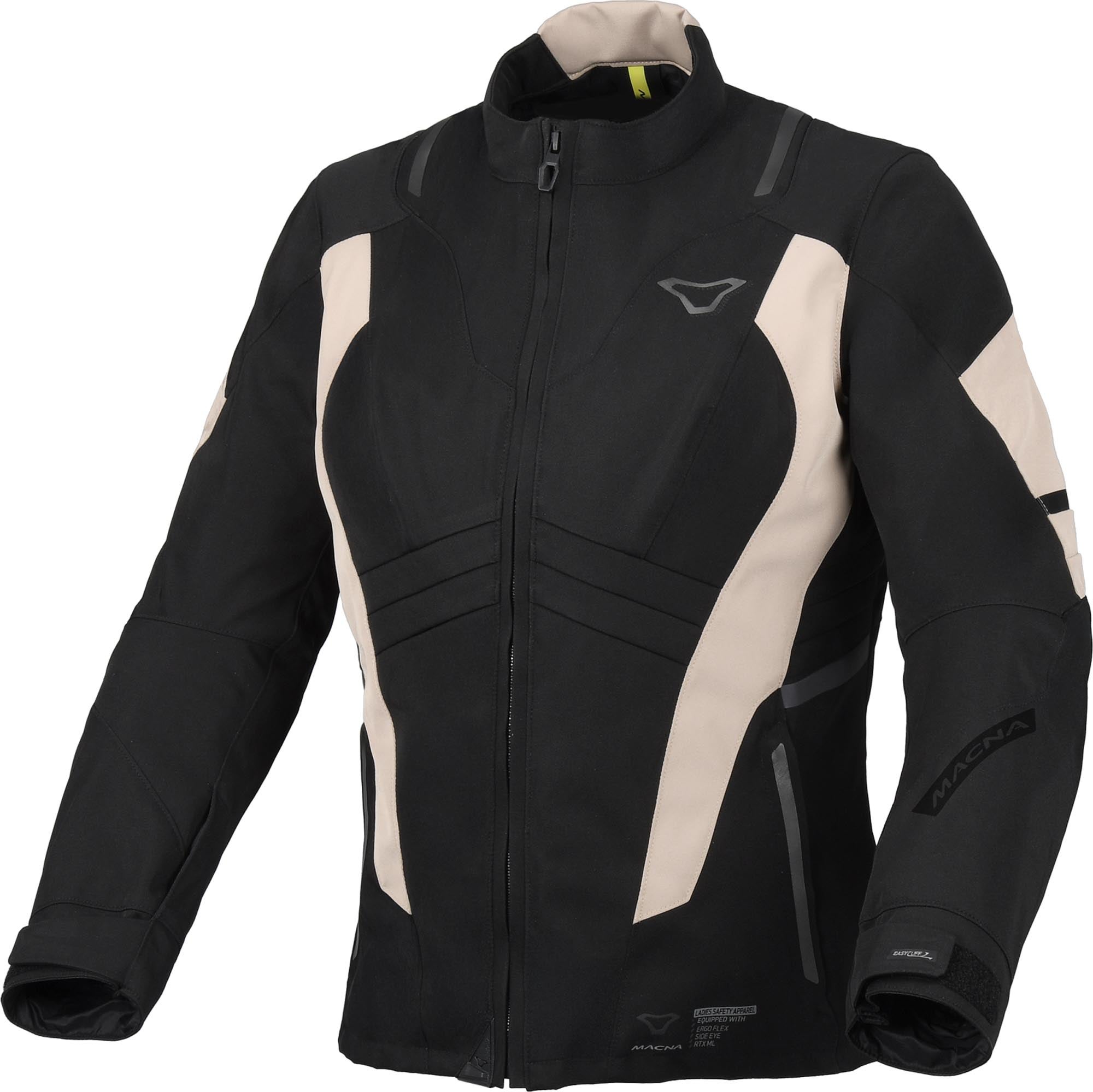 Macna Astora Jachetă textilă impermeabilă pentru motociclete negru/bej S Figura 1