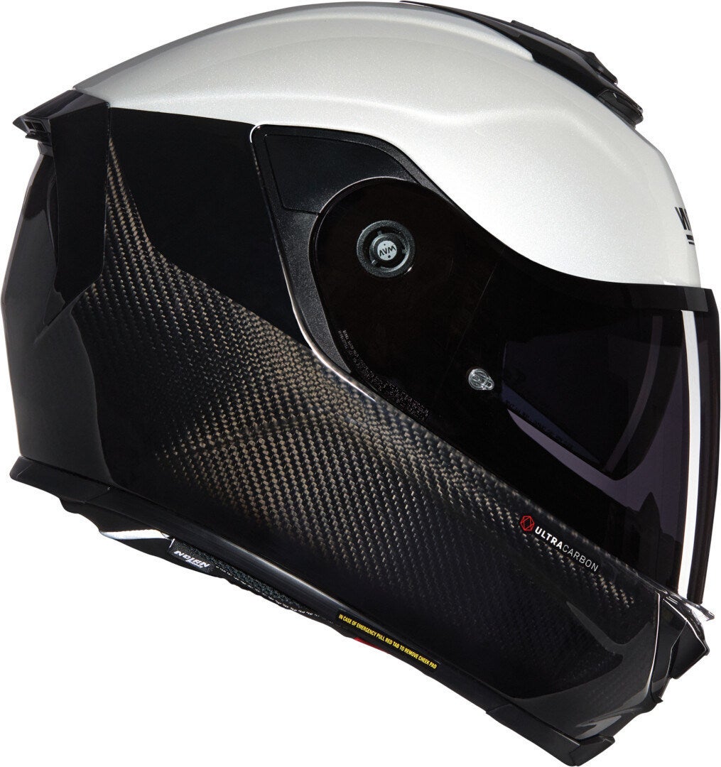 Nolan X-903 Ultra Carbon Verniciatura Speciale N-Com Přilba Černá/perleť XXL (64) Obrázek 3