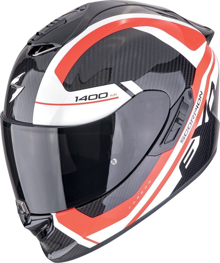 Scorpion EXO-1400 Evo II Carbon Air Enko Casco nero/rosso/bianco L (59/60) Figura 1