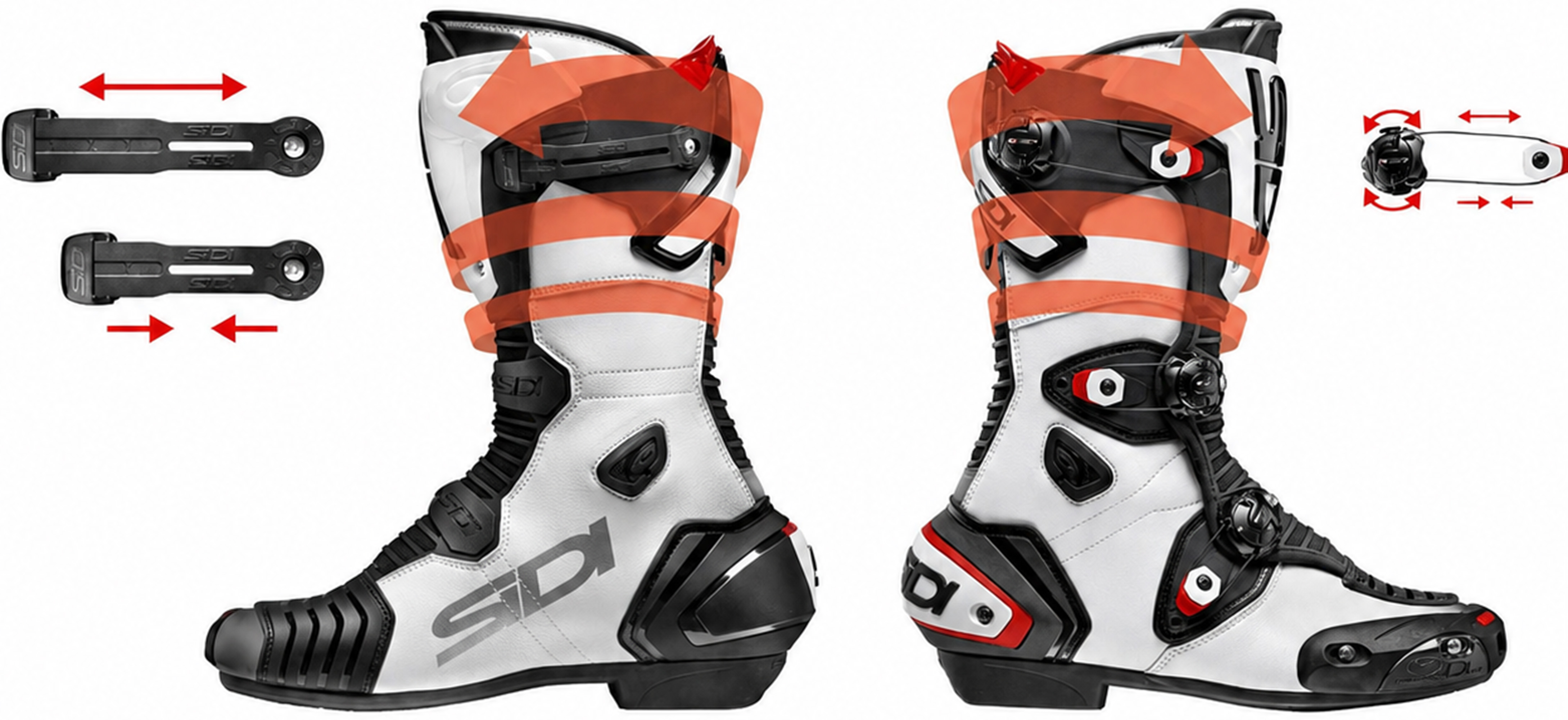 Sidi Mag-1 Motorcycle Boots white/black 47 Figure 6