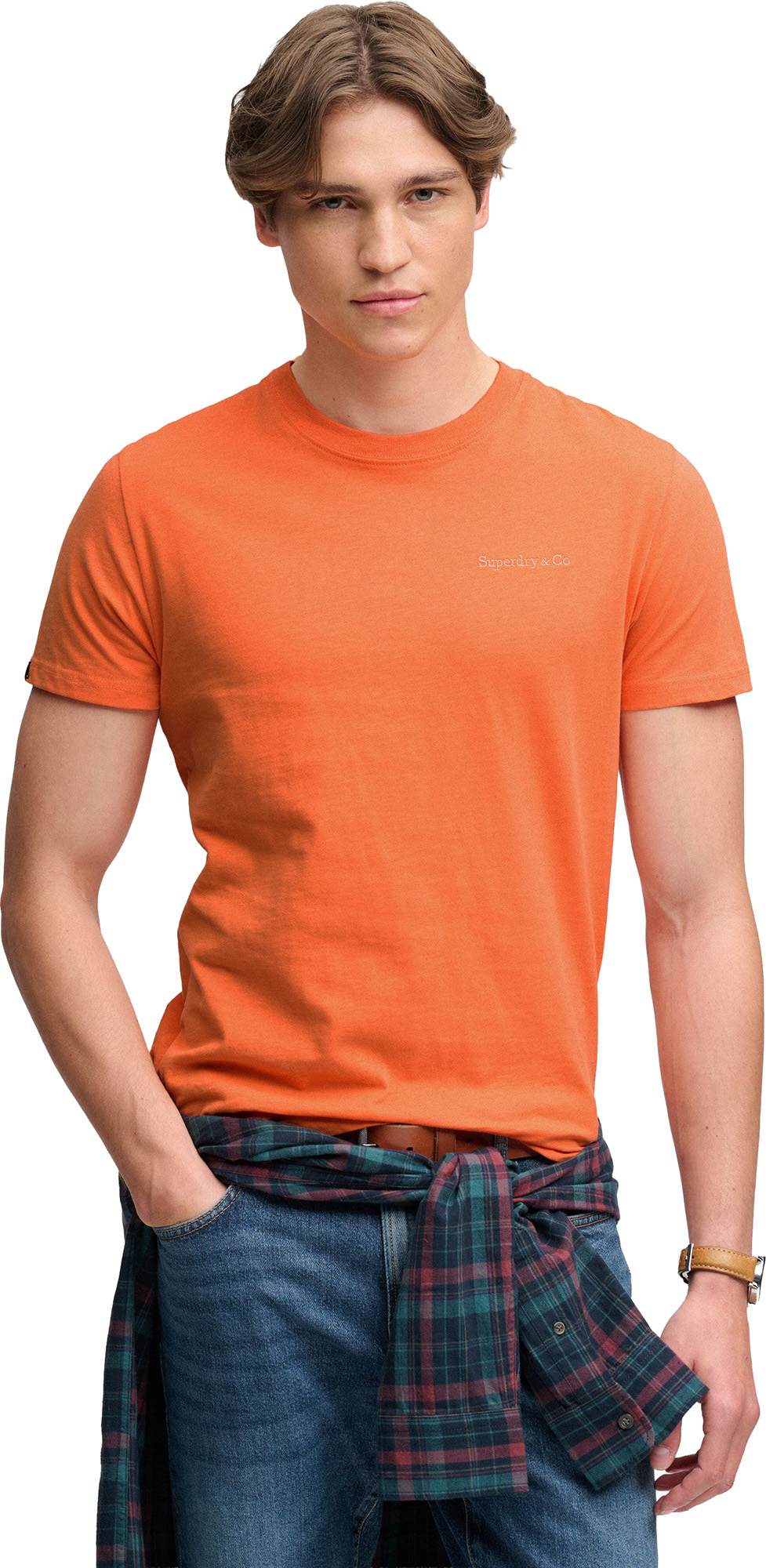 Superdry & Co Essential Company Logo T-Shirt koralle M Abbildung 2