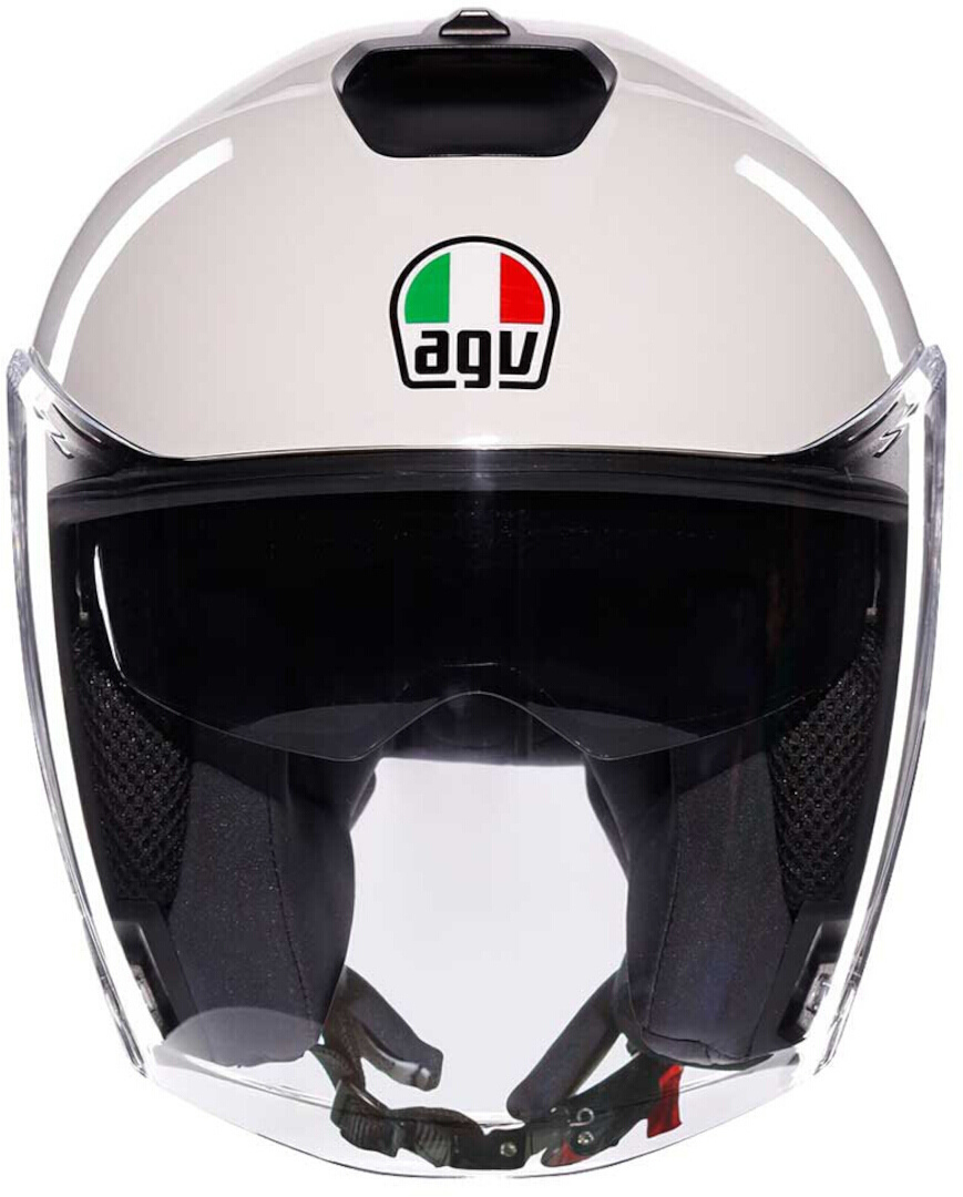 AGV Irides Mono Logo Jet hjälm Vit XS (53/54) Figur 7