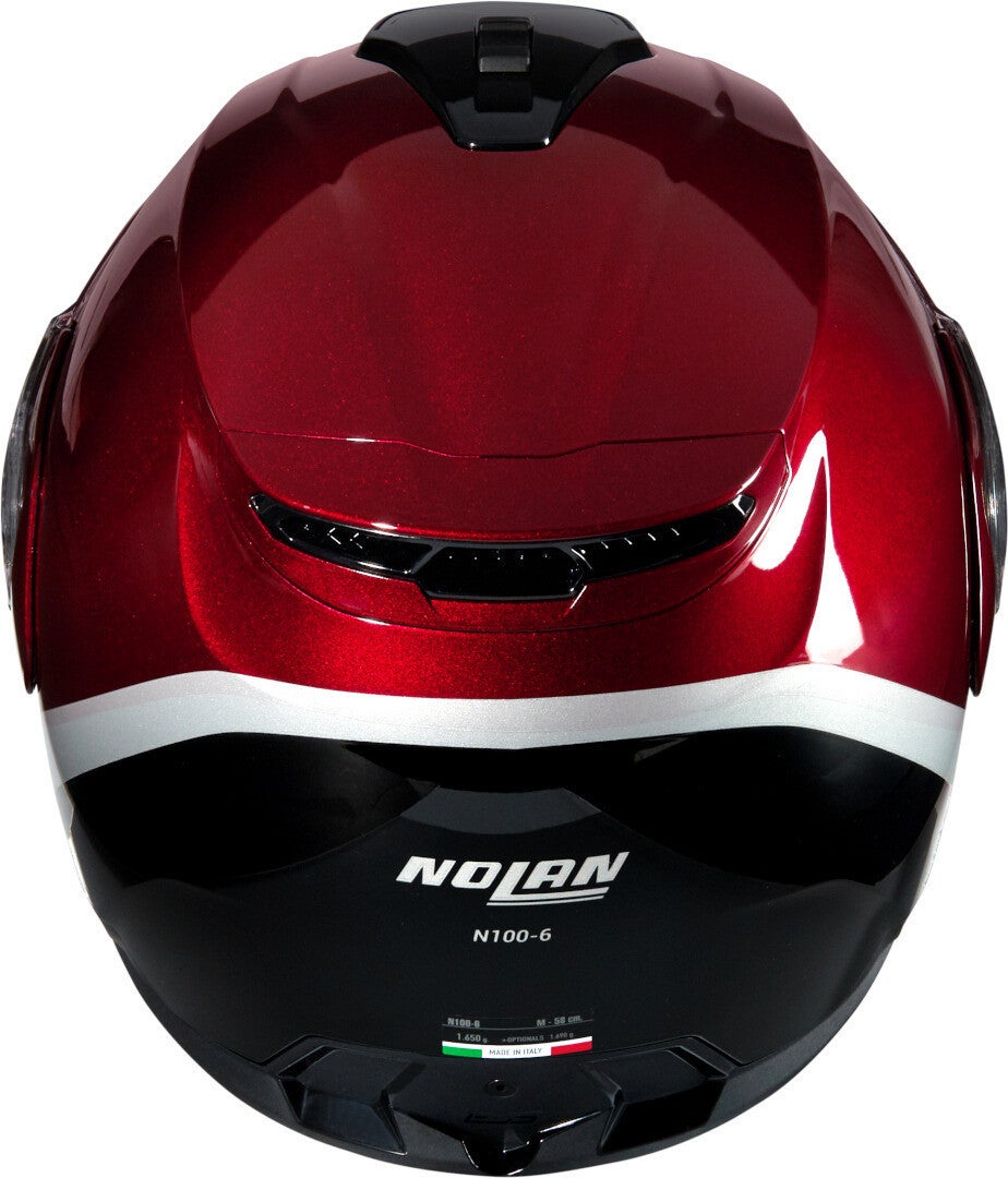 Nolan N100-6 Verniciatura Speciale N-Com Casco rosso/nero XXL (64) Figura 4