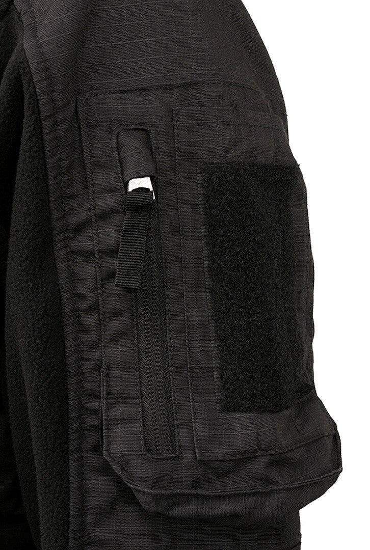 Brandit Ripstop Fleece Jakke Svart 6XL Figur 2