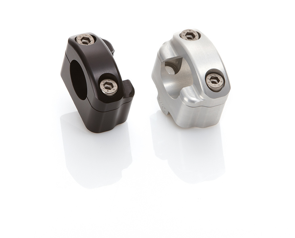 LSL Universal Klemmböcke +25mm, Ø28,6 Klemmung Silver Figur 4