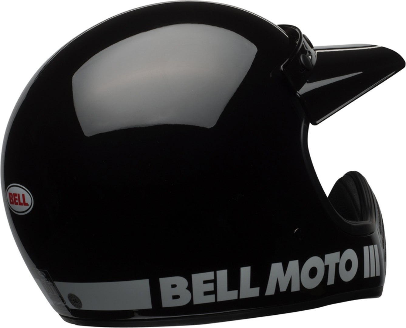 Side view of Bell Moto-3 Classic Motocross Helmet