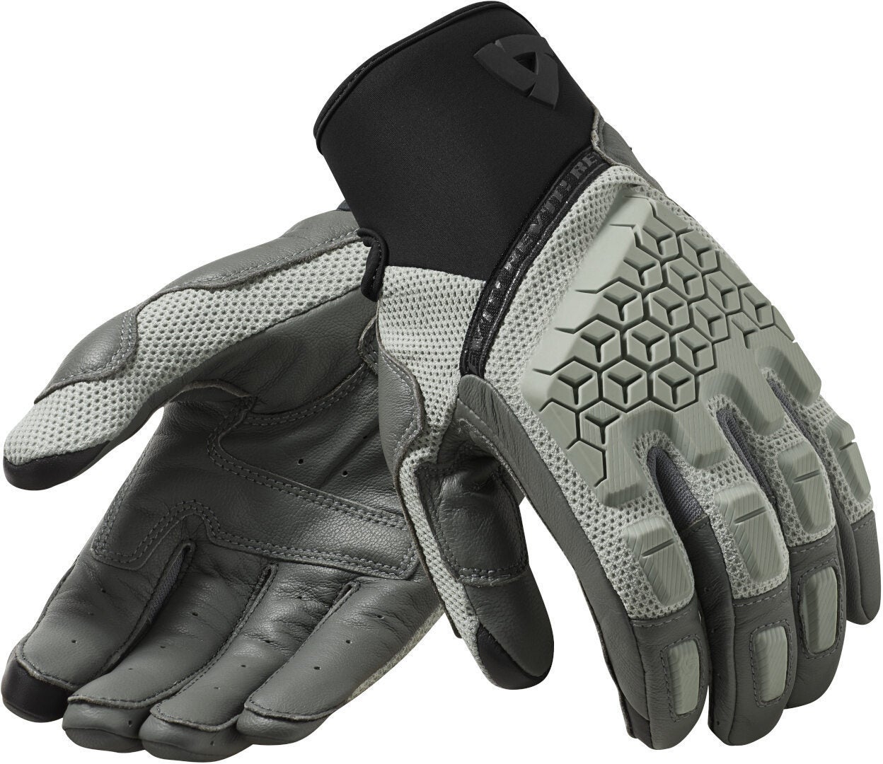 Revit Caliber Motorradhandschuhe grau M Abbildung 1