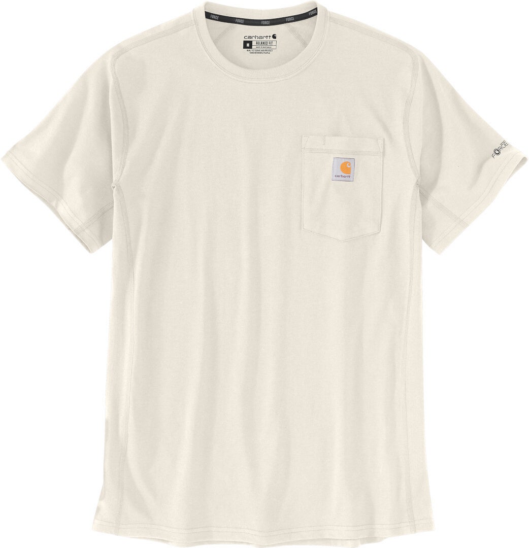 Carhartt Force Relaxed Fit Midweight Short Sleeve Pocket T-shirt Fløde M Figur 1